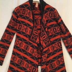 Tulle Layering Cardigan Sweater